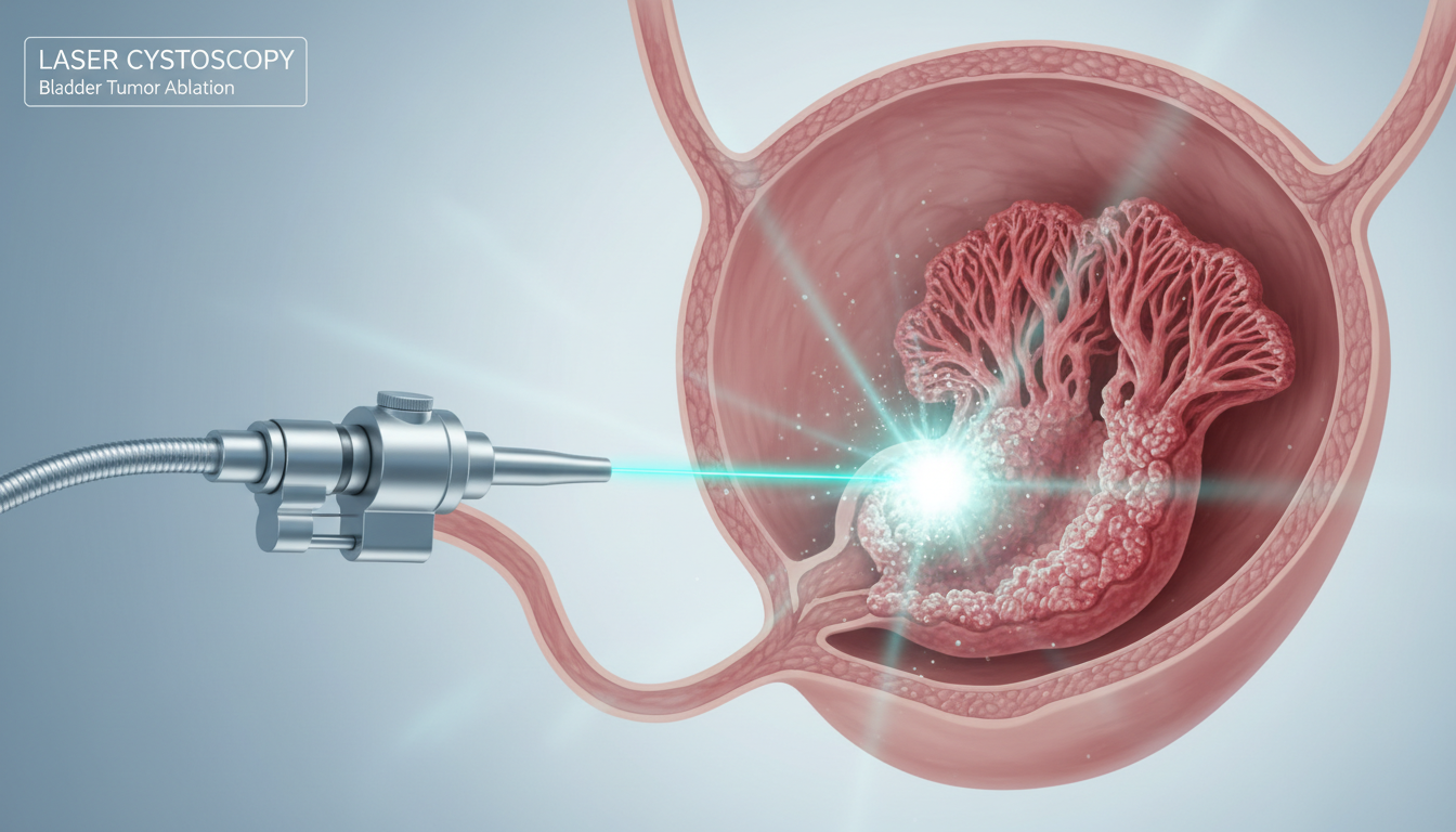 Advanced laser medical technology setup
